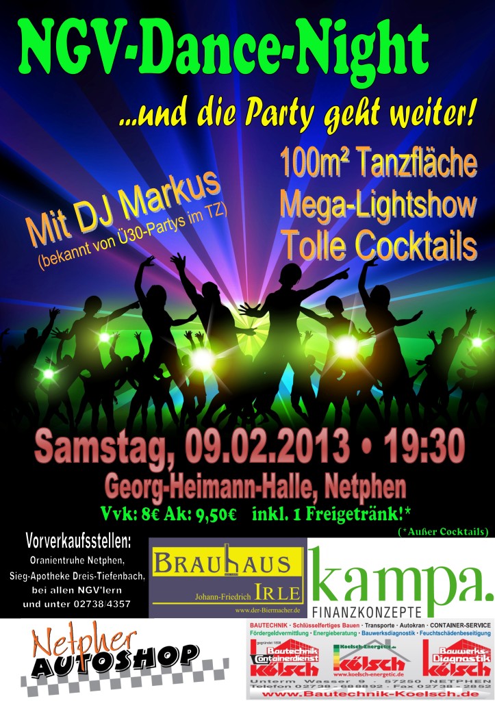 Plakat Dancenight