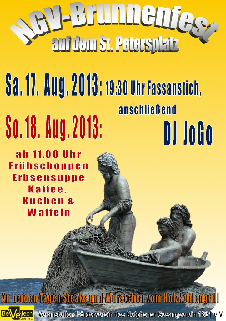 Plakat Brunnenfest 2013