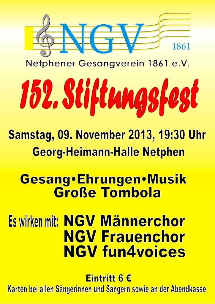 Plakat Stiftungsfest-2013